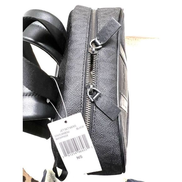 🔥NWT! Michael Kors Men's Backpack Black Msrp:$398.00 - Picture 5 of 10